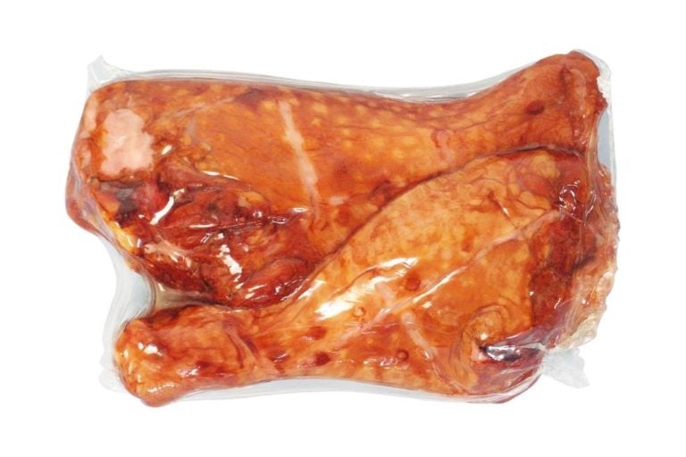 VARIOVAC Primus Teixpac embalagem filme retrátil coxa de frango