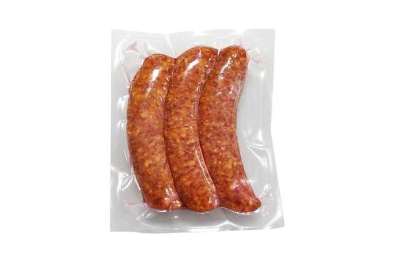 VARIOVAC Primus Teixpac embalagem a vácuo salsichas