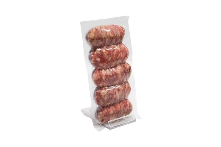 VARIOVAC Primus Teixpac embalagem a vácuo salsichas